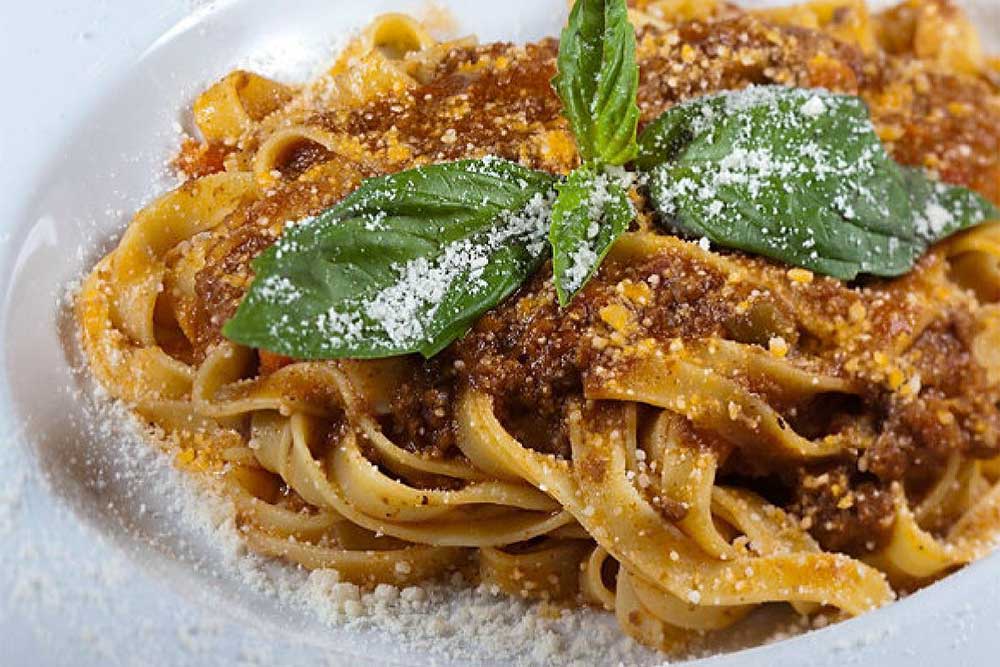 tagliatelle egg noodles, franco’s bolognese in our Top Italian Restaurants in Philadelphia list