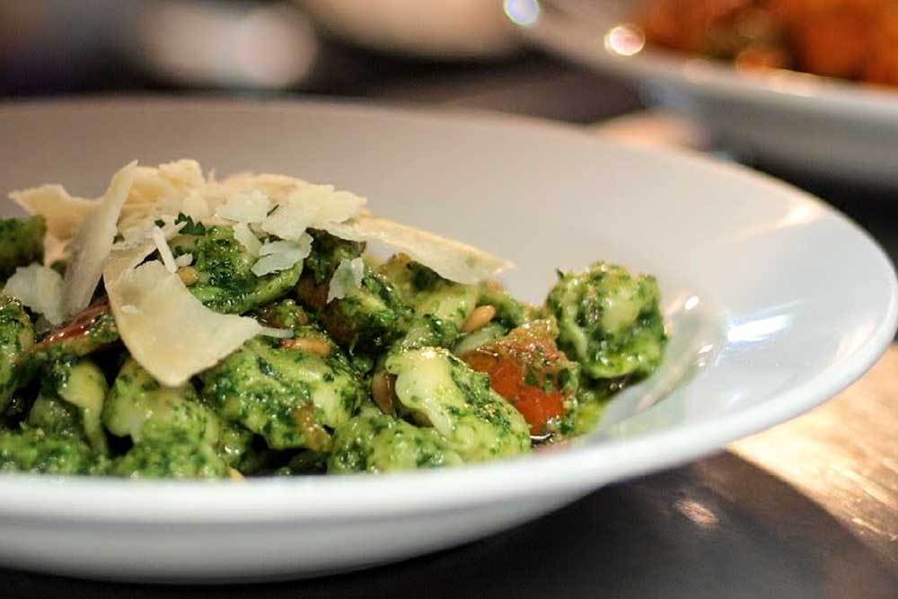 close-up photo of an Italian dish at Dante and Luigi's, featured in our Top Italian Restaurants in Philadelphia list