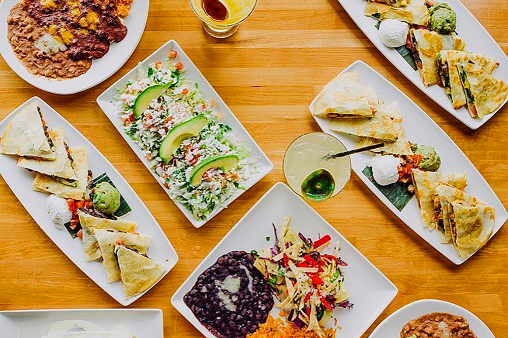 A selection of dishes from Cantina Laredo, on our Mexican Restaurants in Dallas list