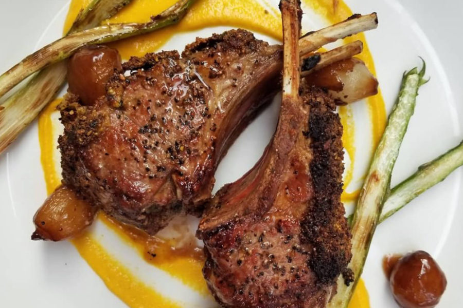 rack of lamb from del frisco's double eagle steakhouse