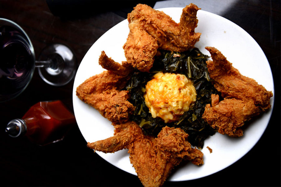 fried chicken wings from ms. tootsie in philly