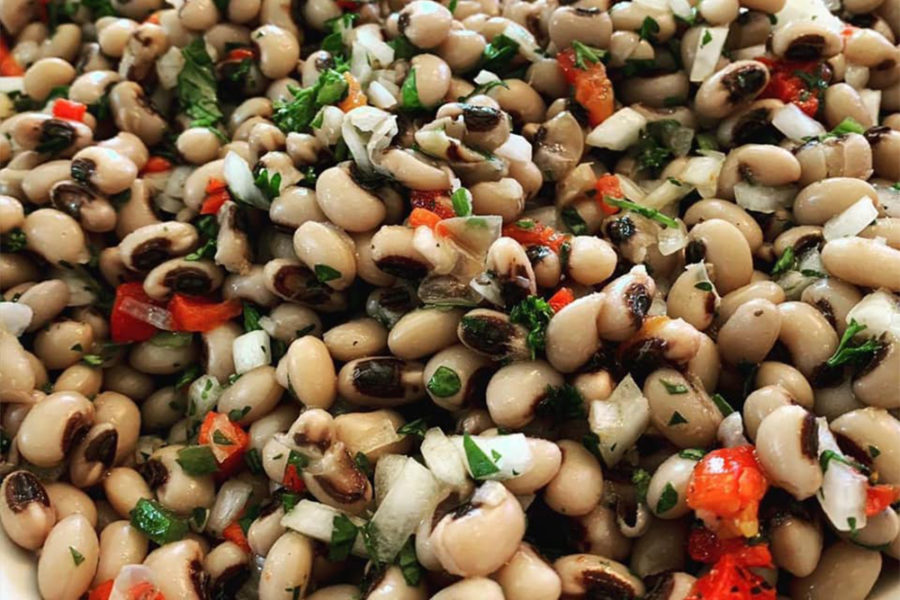 black eyed pea beans from brown sugar kitchen in oakland, california