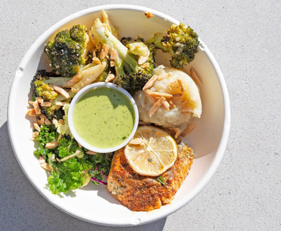 protein bowl from fresh kitchen in tampa