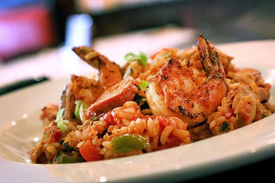 shrimp rice from black eyed sally's in hartford, connecticut