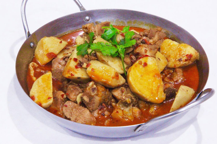 beef stew with potatoes from chengdu impression in chicago