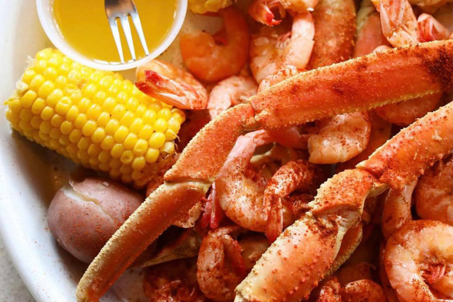 crab boil from hook line and sinker in dallas