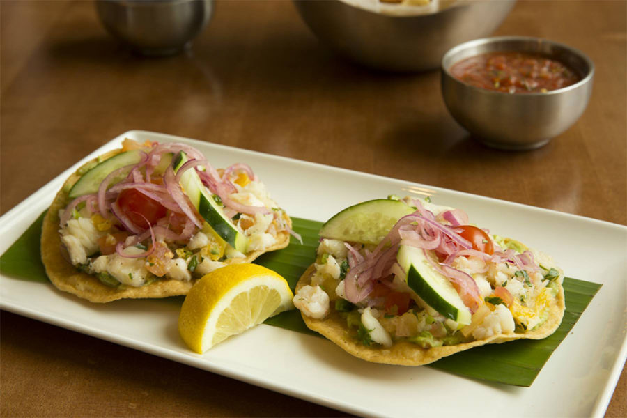 tacos from gloria's latin cuisine in dallas