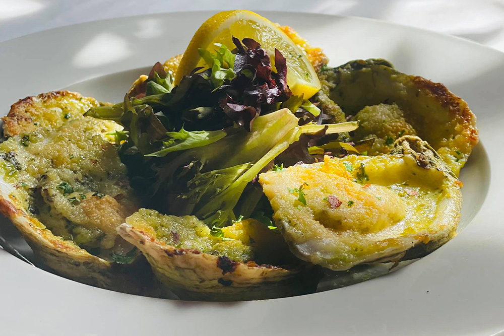 grilled brussels from bernini in tampa