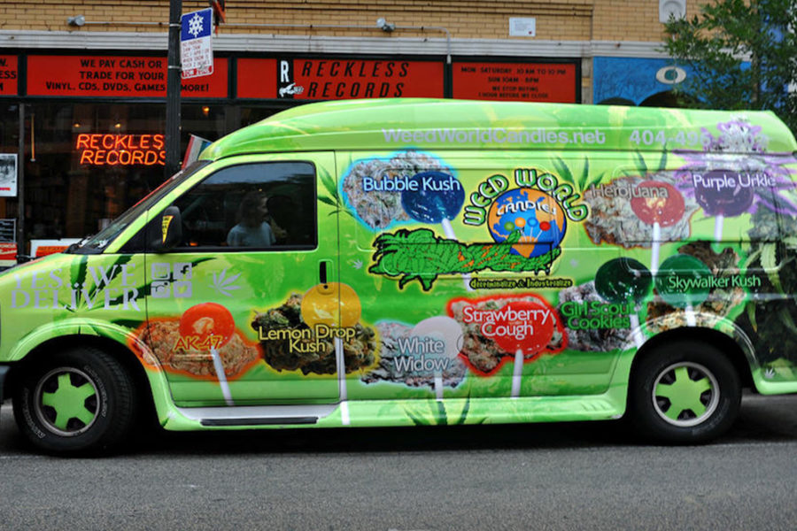 weed world candies food truck