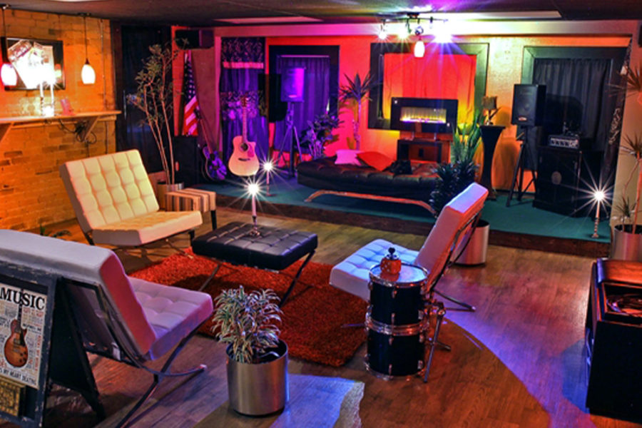 the interior of studio a64 in colorado springs