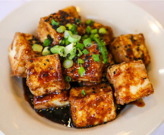 korean style tofu from soju bbq in chicago
