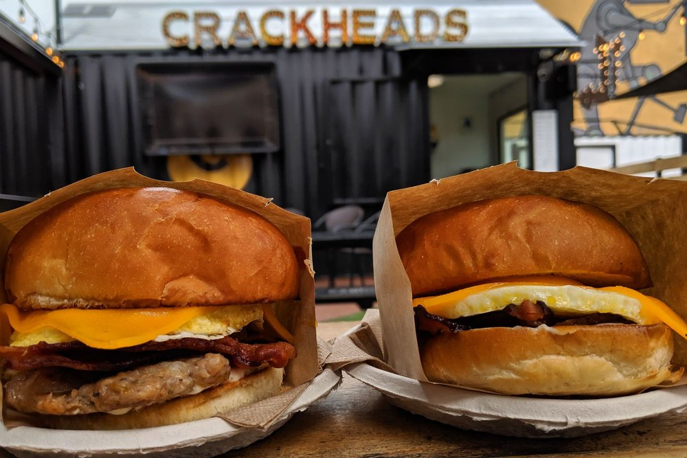 Breakfast Sandwiches from Crackheads, Carlsbad, CA