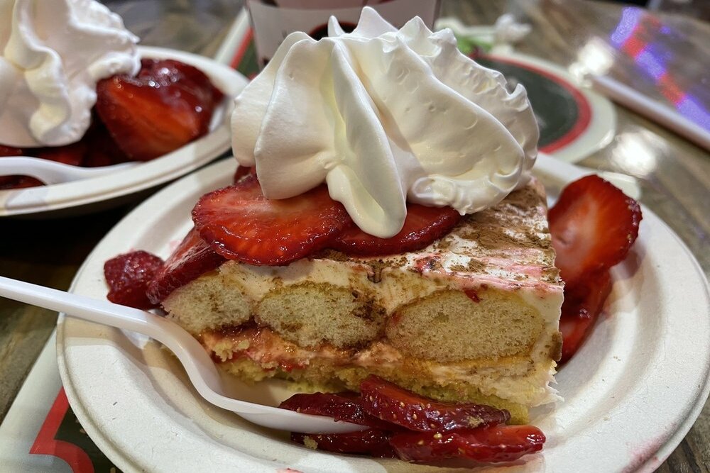 Strawberry Shortcake from Strawberry Shack, Carlsbad, CA