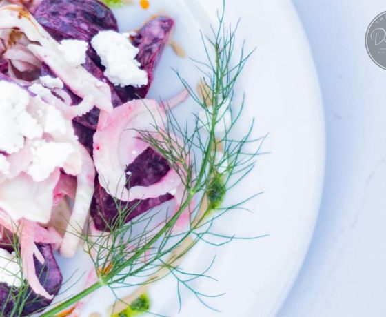 salad from trattoria don pietro in san diego