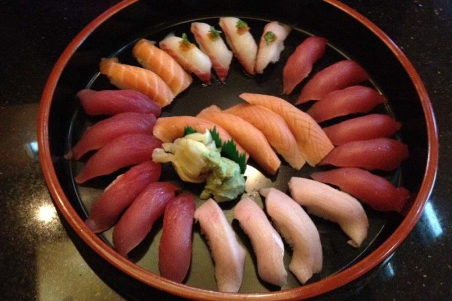 sushi from john holly's asian bistro in lone tree, colorado