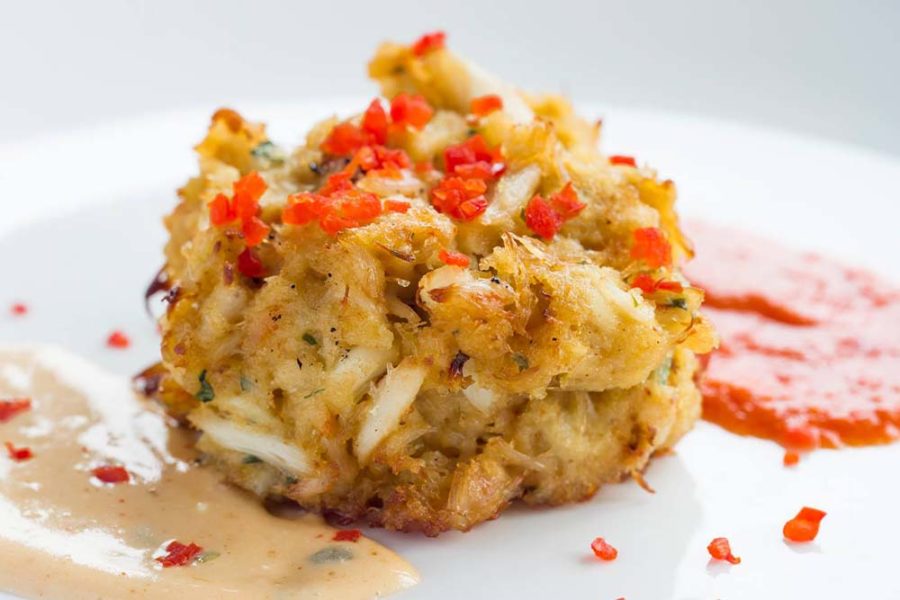crab cake from grand concourse from Pittsburgh, Pennsylvania