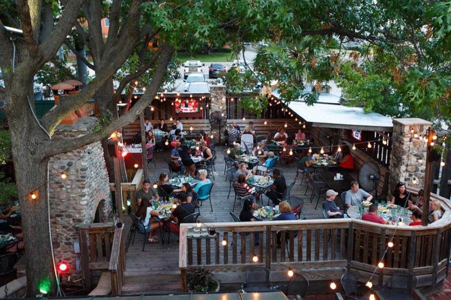 patio at ozona grill and bar in dallas