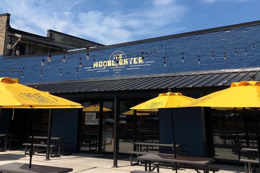 the exterior of the moonlighter in chicago