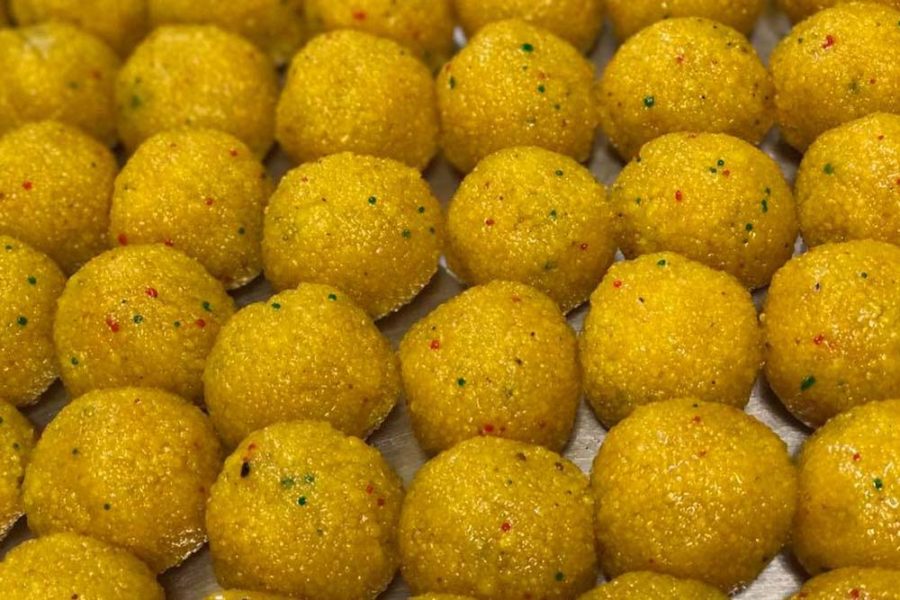 laddu from al ajwaah sweets in chicago