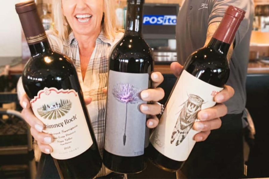 the wine offered at 3rd corner in Encinitas, california