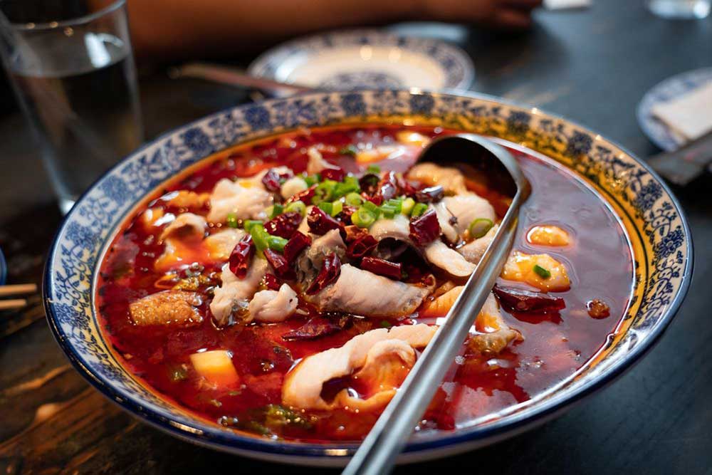 Szechuan Soup from Mala Restaurant