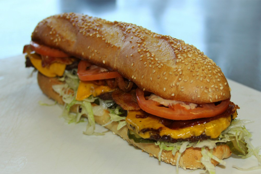 burger-style sub sandwich from rocket burger in phoenix