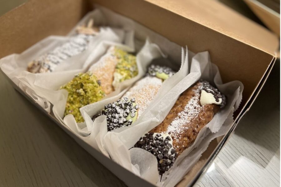 Cannoli from Mike's Pastry in Boston