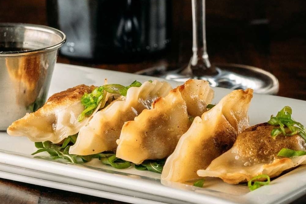 dumplings from The Cellar at Duckworth's in uptown Charlotte