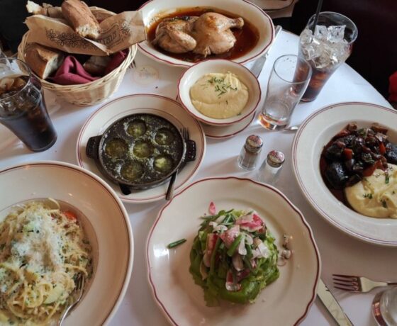 meals including Half Roast Chicken from Le Diplomate in DC