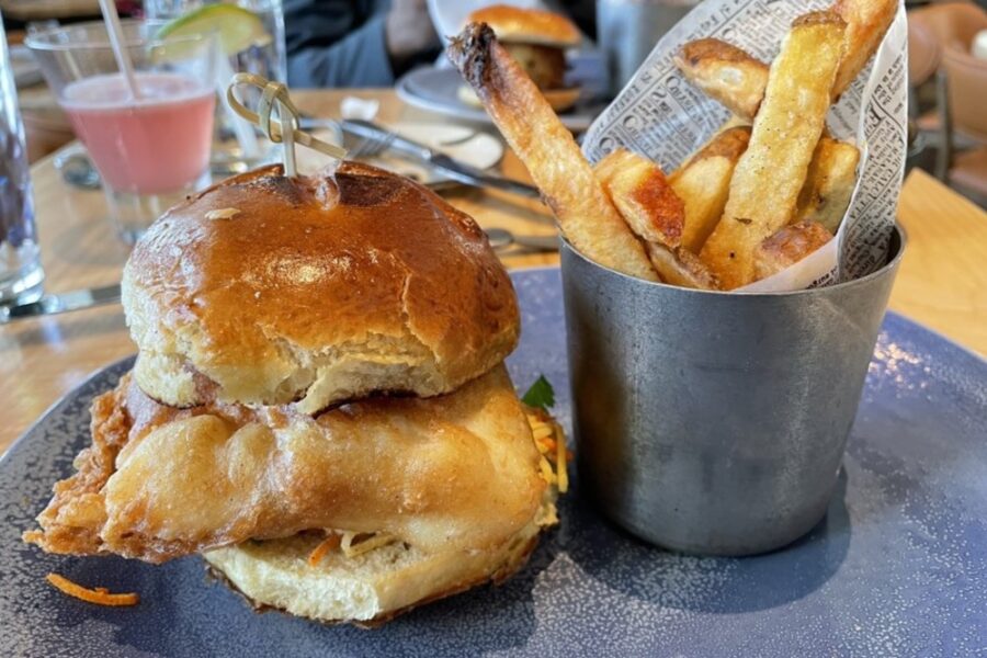 Crispy Cod Sandwich from The Point in DC