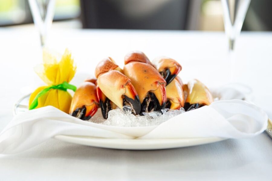 Florida stone crab claws from Truluck's Ocean's Finest Seafood & Crab
