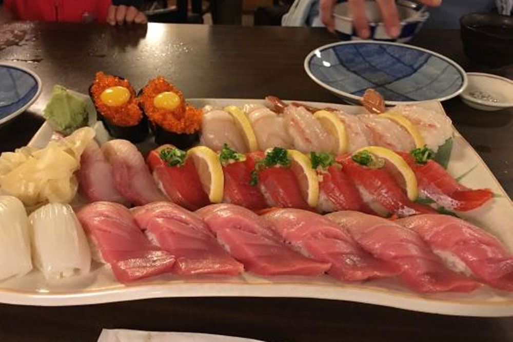 Sushi Nigiri from Maneki Restaurant & Lounge, Seattle, WA