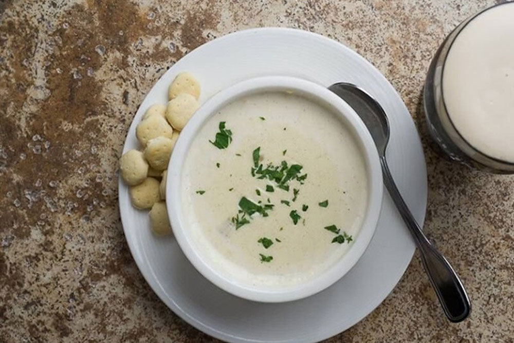 clam chowder from Ned Devine's in Boston