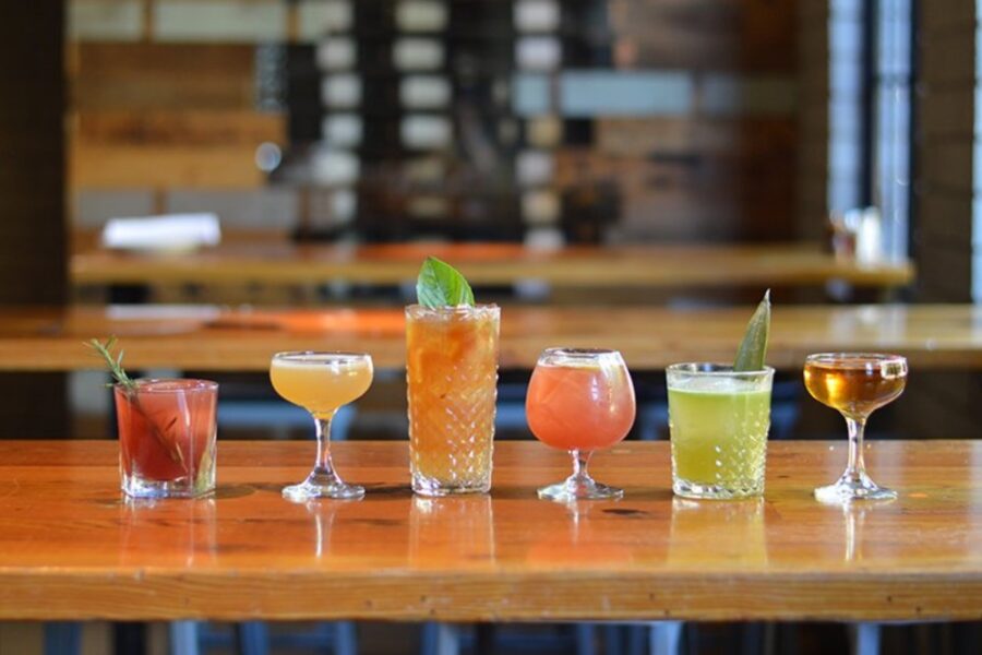 seasonal cocktails from The Parlor in Phoenix