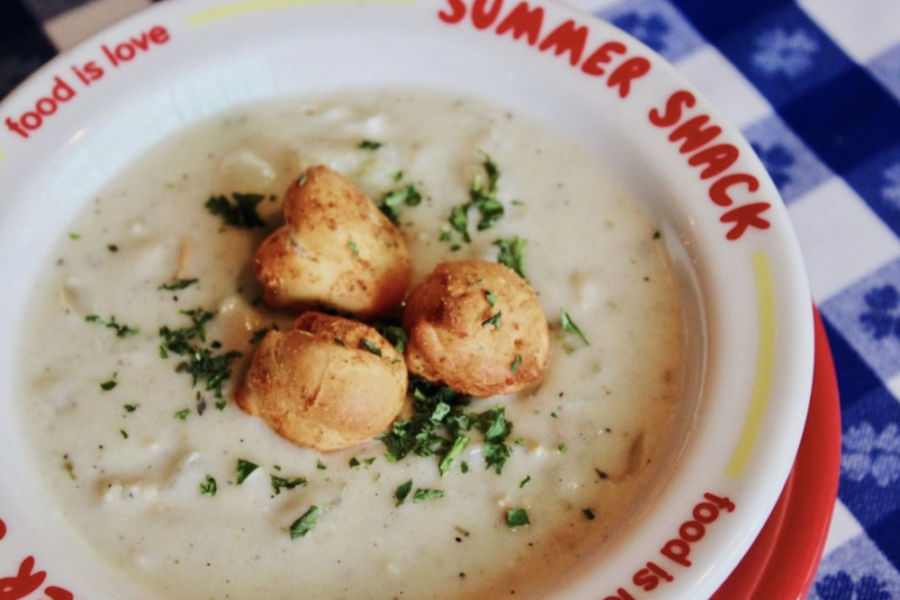 new england clam chowder from Summer Shack in Boston