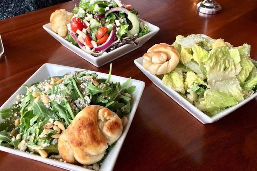 salads from olive & finch in denver