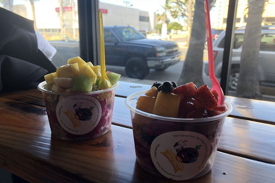 acai bowls from the mad beet in san diego
