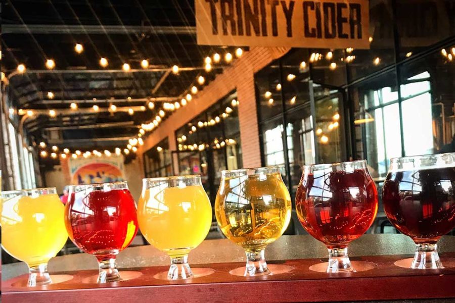 beers from trinity cider in dallas