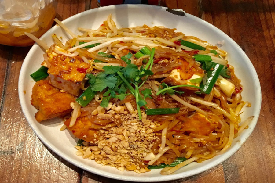 noodle dish from china basil thai and chinese kitchen in phoenix