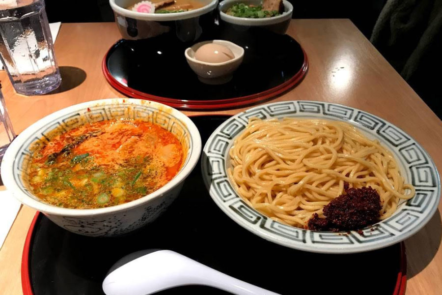 soup with side of noodles from hokkaido ramen santouka university village in seattle