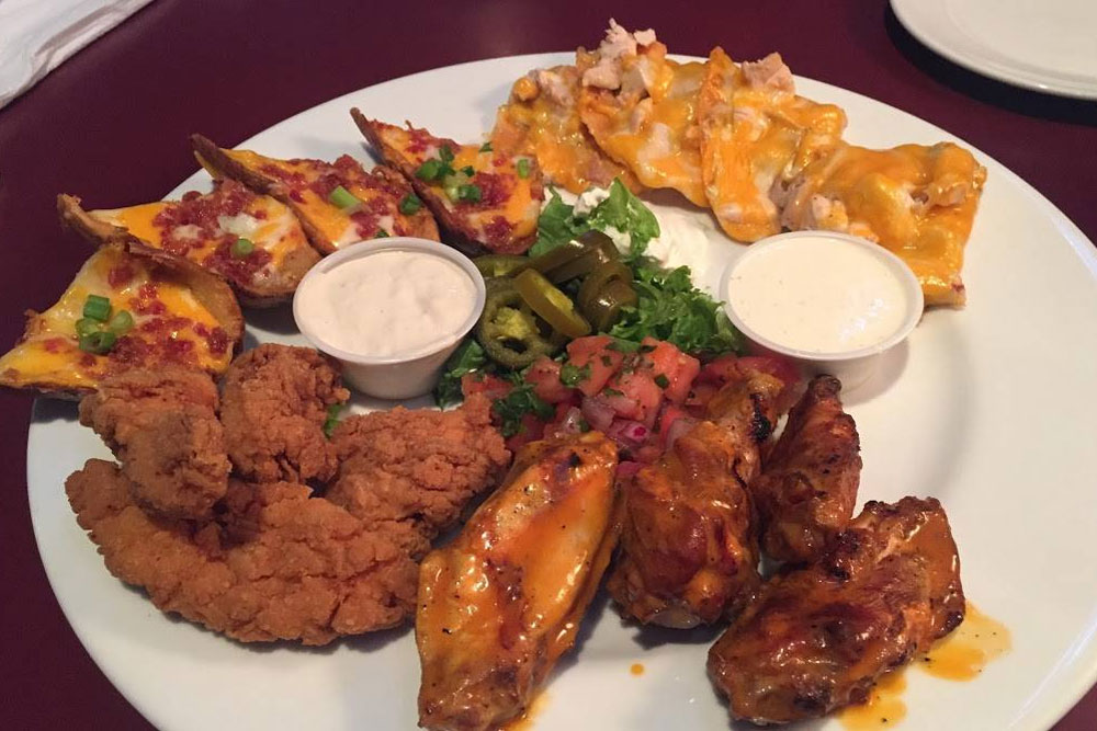 BBQ Wings, Chicken Tenders, Nachos, from Mckoy's Smokehouse, Charlotte, NC