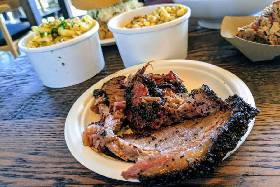 pork shoulder and ribs from noble smoke in charlotte