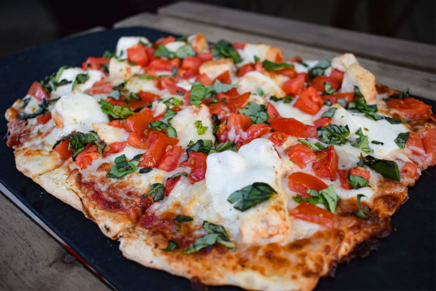 margherita pizza from tampa pizza company