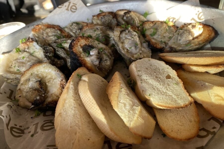 charbroiled oysters from ulele in tampa