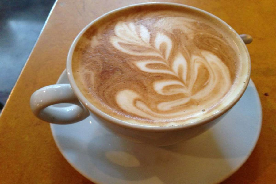 latte from espresso vivace roasteria in seattle