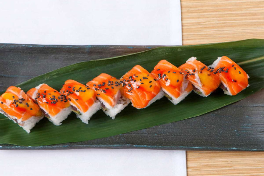 sushi rolls from sushi ronin in denver