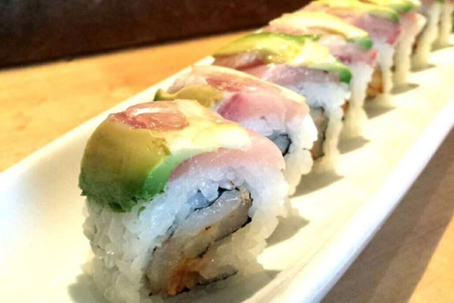 sushi rolls from sushi sasa in denver