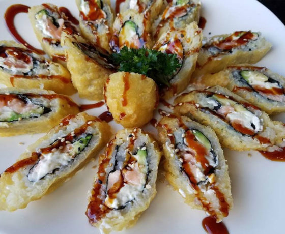 sushi rolls from sweet ginger in denver