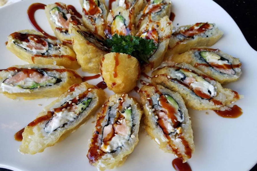 sushi rolls from sweet ginger in denver
