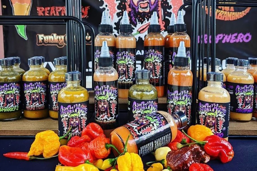 Hot sauces from the National Fiery Foods & BBQ Show in Albuquerque, NM